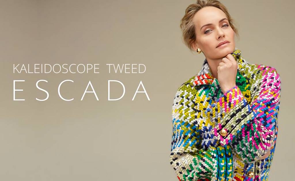 , Kaleidoscope Tweed By Escada
