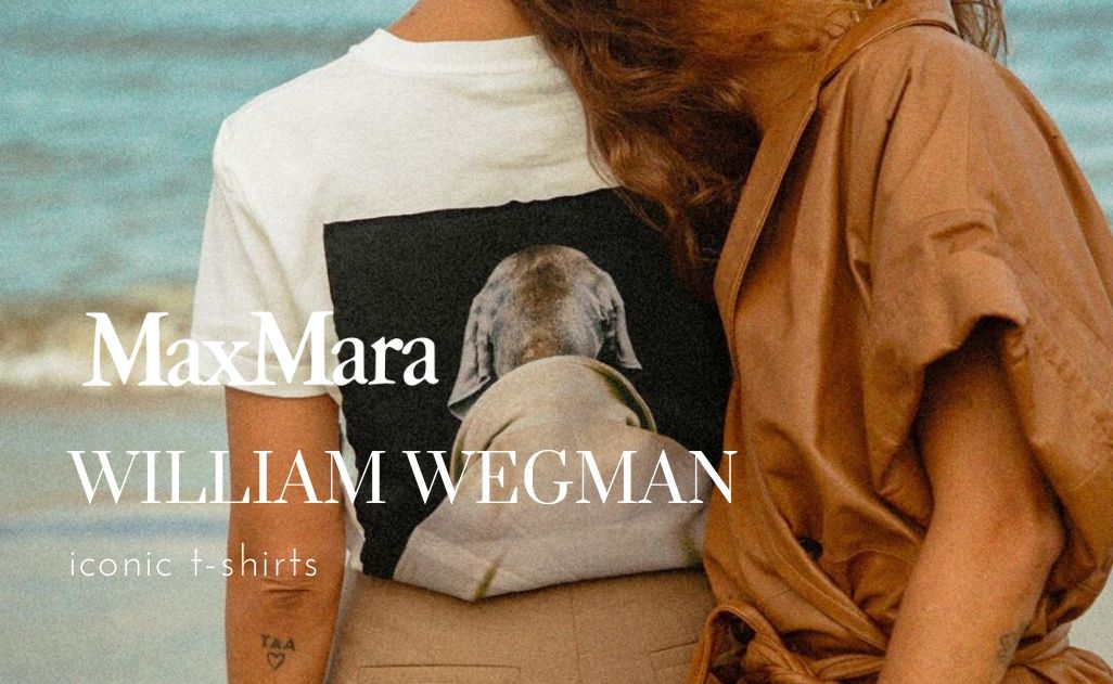 Max Mara William Wegman T-shirts - DiL Fashion Group