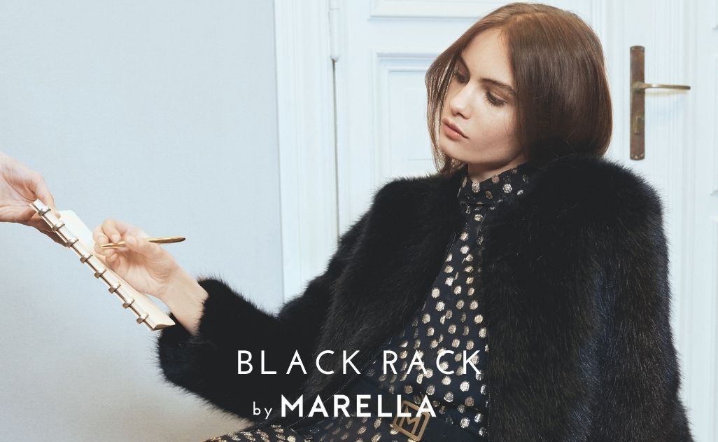 , Black Rack by MARELLA