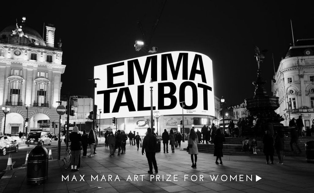 , Το έργο της Emma Talbot στην εμβληματική οθόνη Piccadilly Lights